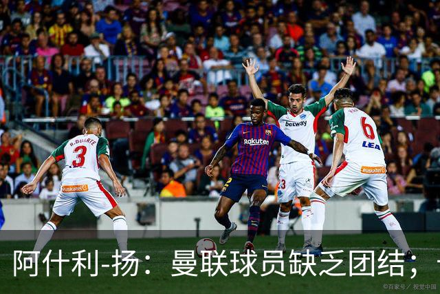 阿什利-扬：曼联球员缺乏团结；卡里克知道自己下课已成定局